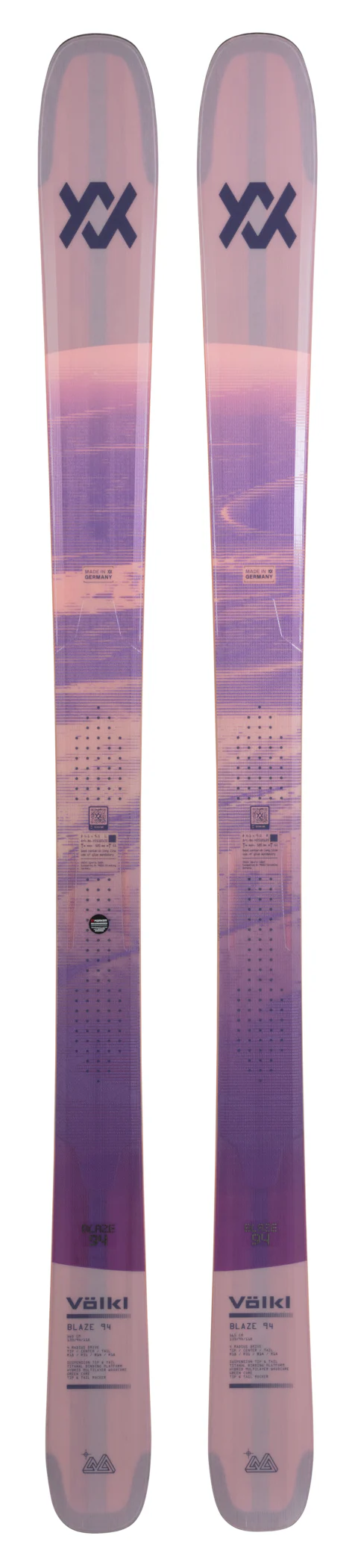 Volkl Blaze 94 Rose Flat Skis - Winter 2025/2026