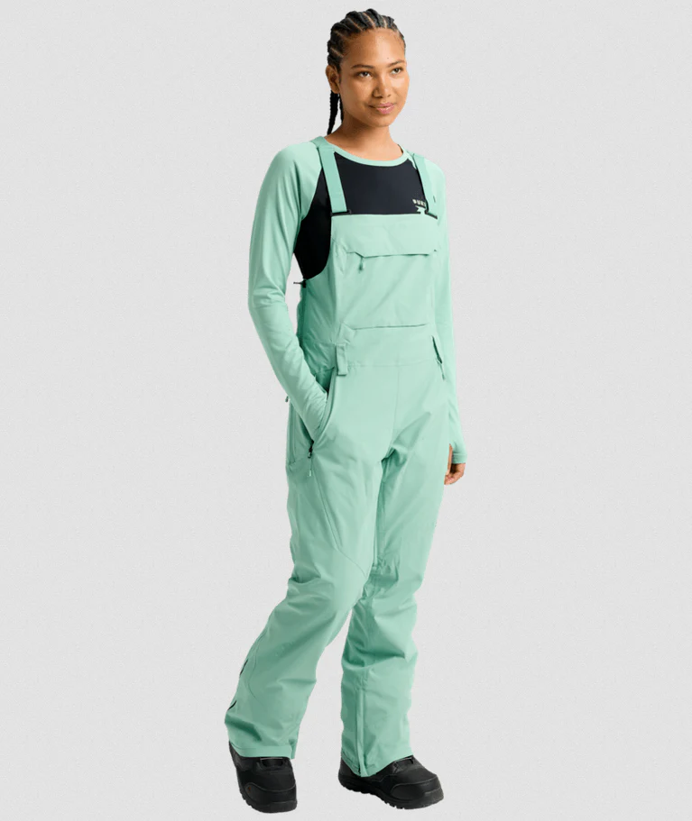 Burton Women's Reserve 2L Stretch Slim Bib Pants - Winter 2025/2026 - Image 4
