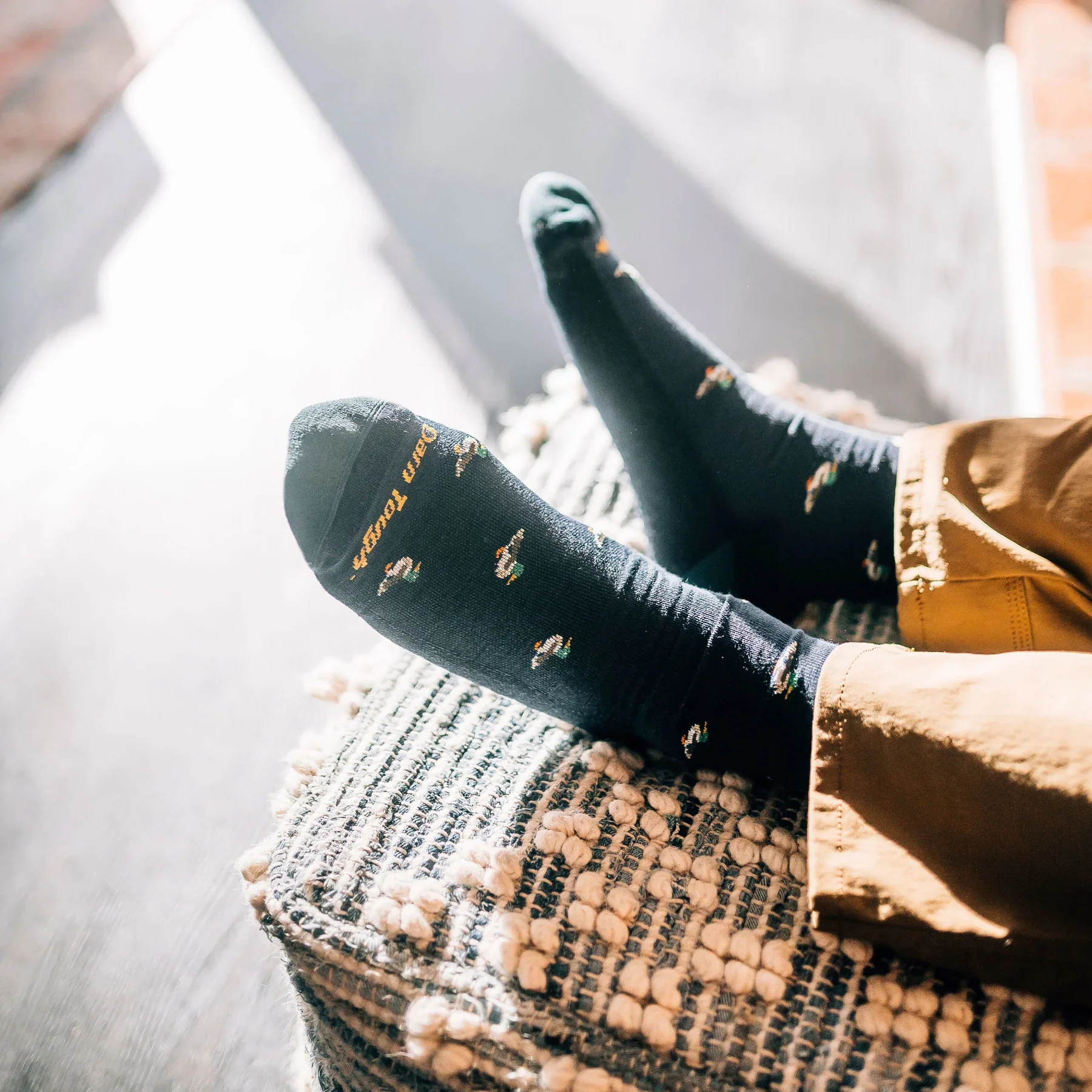 Darn Tough Men's Duck Duck Moose Crew Lightweight Lifestyle Sock - Winter 2025/2026 - Image 3