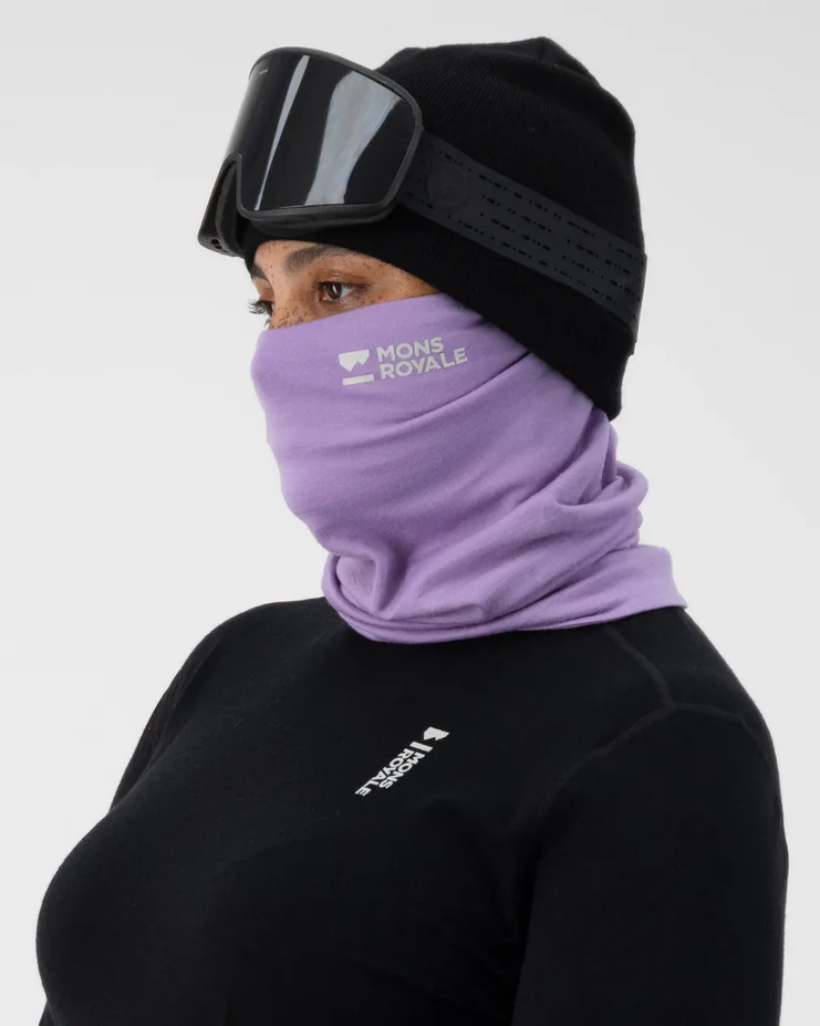 Mons Royale Double Up 100% Merino Neckwarmer - Winter 2024/2025 - Image 4