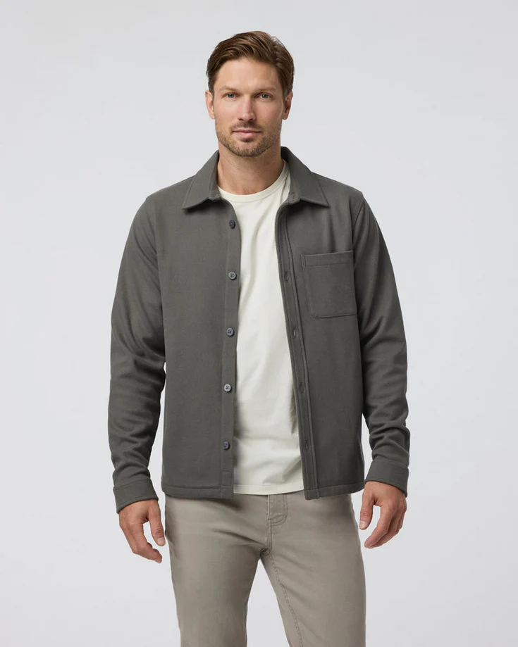Vuori Men's Beldon Shirt Jacket Knit Twill - Spring 2025 - Image 3