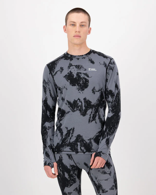 Mons Royale Men's Cascade Merino Base Layer Long Sleeve - Winter 2025/2026 - Image 3