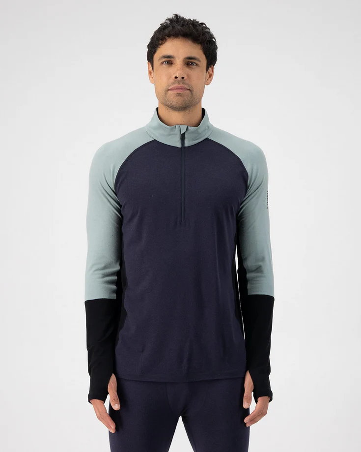 Mons Royale Men's Olympus Merino Half Zip - Winter 2024/2025 - Image 2