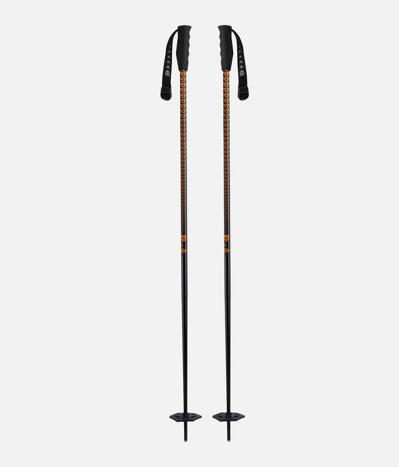 Black Crows Meta Poles Black/Orange - Winter 2025/2026