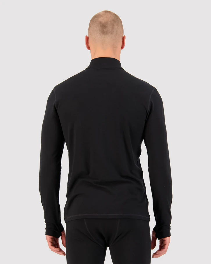 Mons Royale Men's Cascade Merino Base Layer 1/4 Zip Long Sleeve - Winter 2025/2026 - Image 4