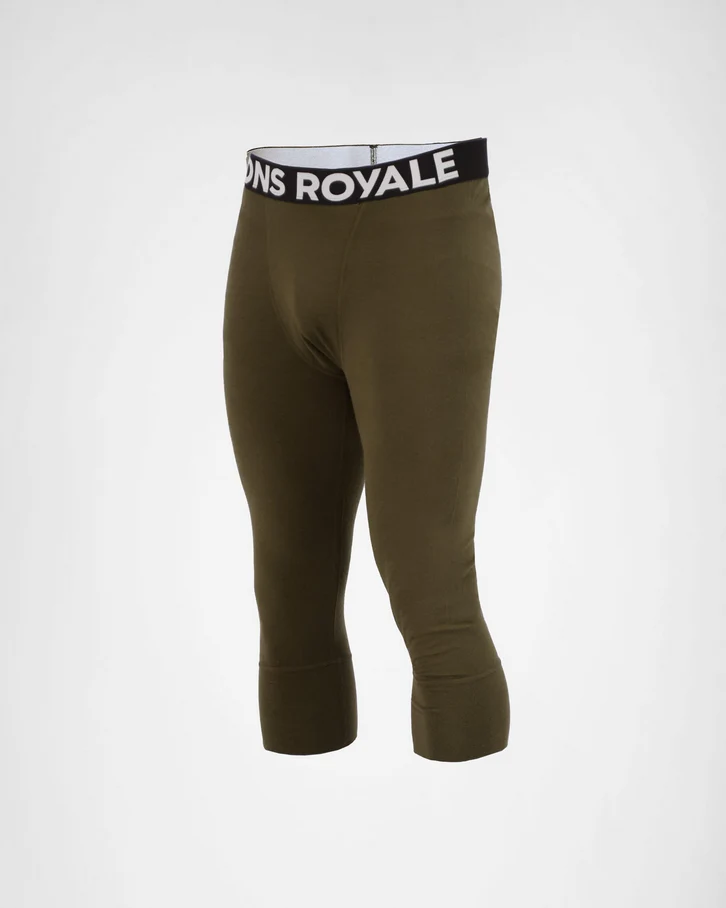 Mons Royale Men's Cascade Merino Base Layer 3/4 Legging - Winter 2025/2026