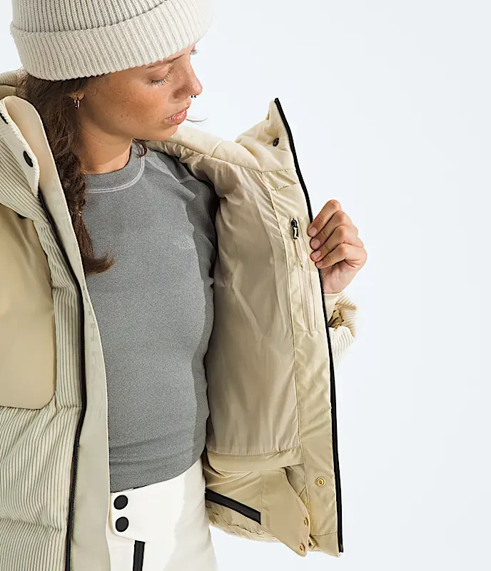 North Face Women's Cold Spell Corduroy Cropped Down Jacket - Winter 2025/2026 - Image 4