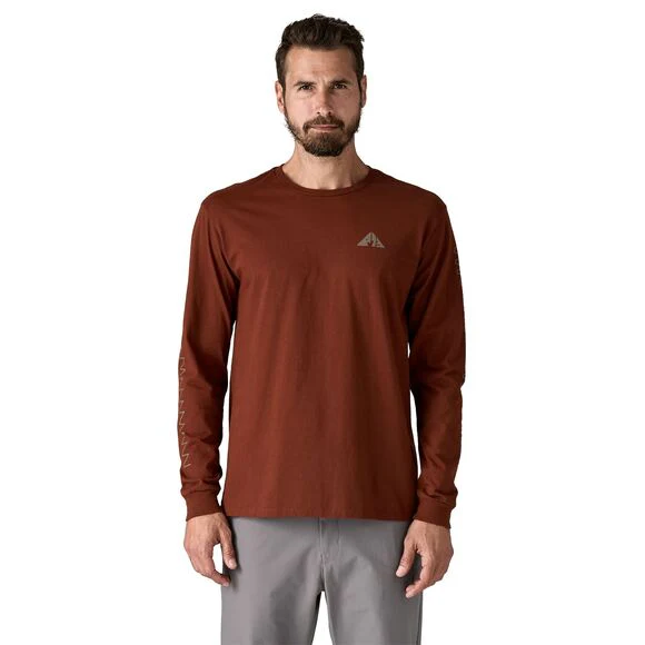 Patagonia Men's Long-Sleeved Driftways Organic T-Shirt - Fall 2025 - Image 4