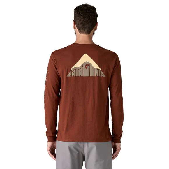 Patagonia Men's Long-Sleeved Driftways Organic T-Shirt - Fall 2025 - Image 5