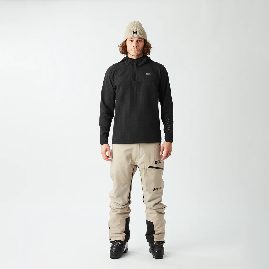 Picture Organic Men's Paraga 1/4 Zip Hoodie - Winter 2025/2026 - Image 3