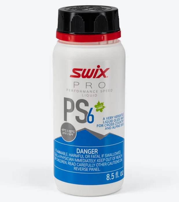 Swix PS6 Liquid Blue Wax 250ml - Winter 2025/2026