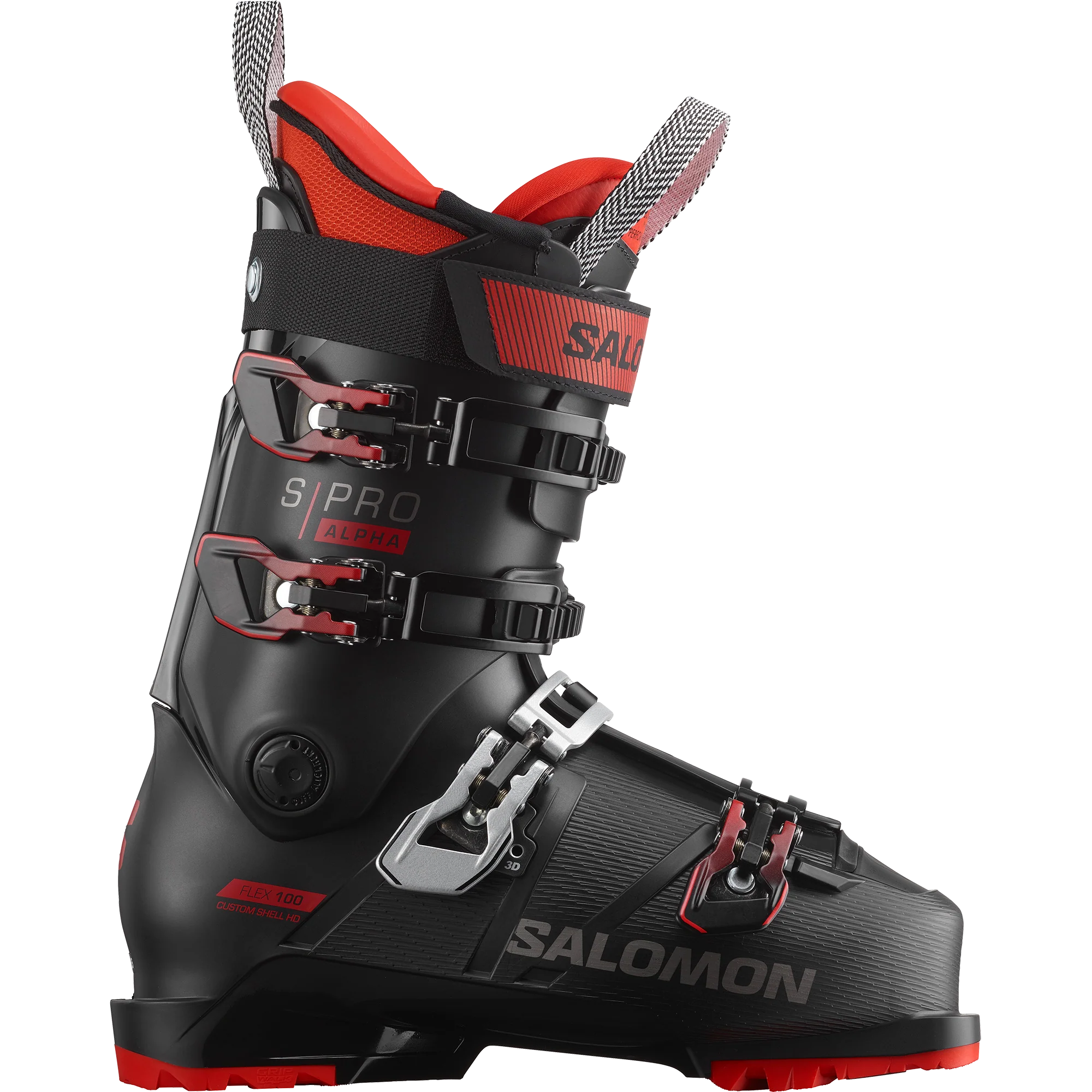 Salomon S/PRO ALPHA 100 Black/Red - Winter 2023/2024