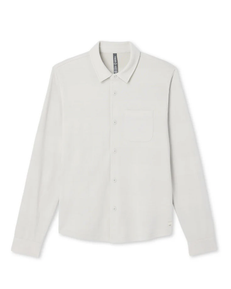 Vuori Men's Long Sleeve Jeffereys Button Down Overshirt - Fall 2025 - Image 2