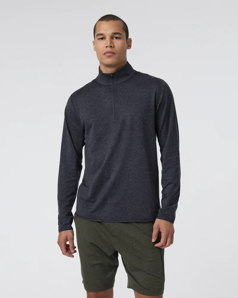 Vuori Men's Half Zip Mock Neck - Fall 2025 - Image 3