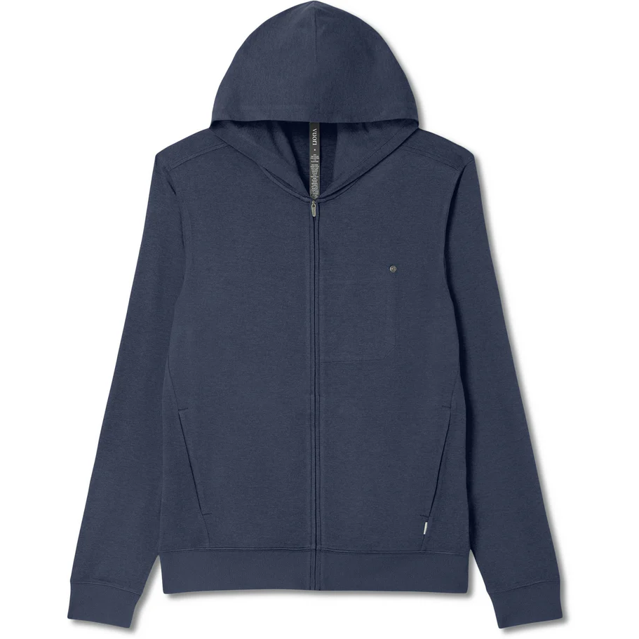 Vuori Men's Ponto Full Zip Hoodie - Spring 2026