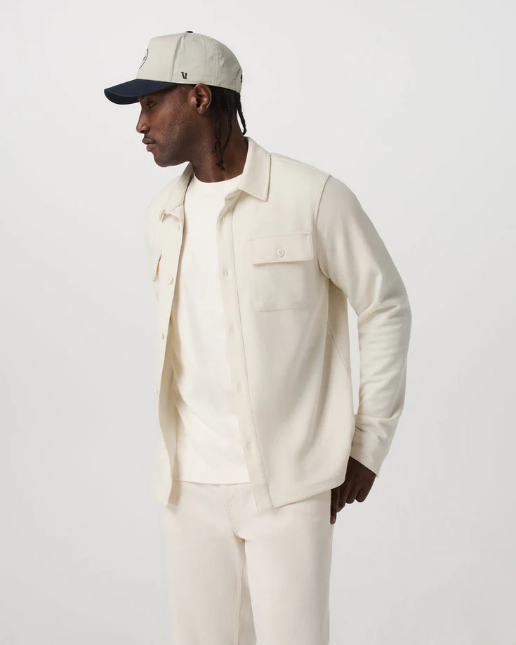 Vuori Men's Waffle Shirt Jacket - Fall 2025 - Image 2