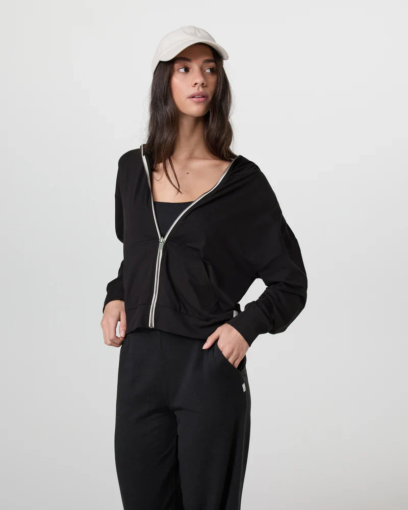Vuori Women's Halo Modern Full Zip Hoodie - Fall 2025