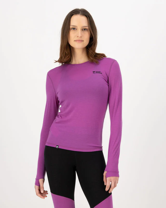 Mons Royale Women's Cascade Merino Base Layer Long Sleeve - Winter 2025/2026 - Image 2