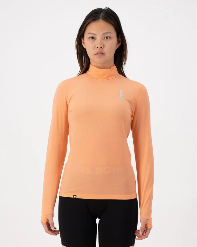 Mons Royale Women's Cascade Merino Flex Mock Neck Long Sleeve - Winter 2024/2025 - Image 2