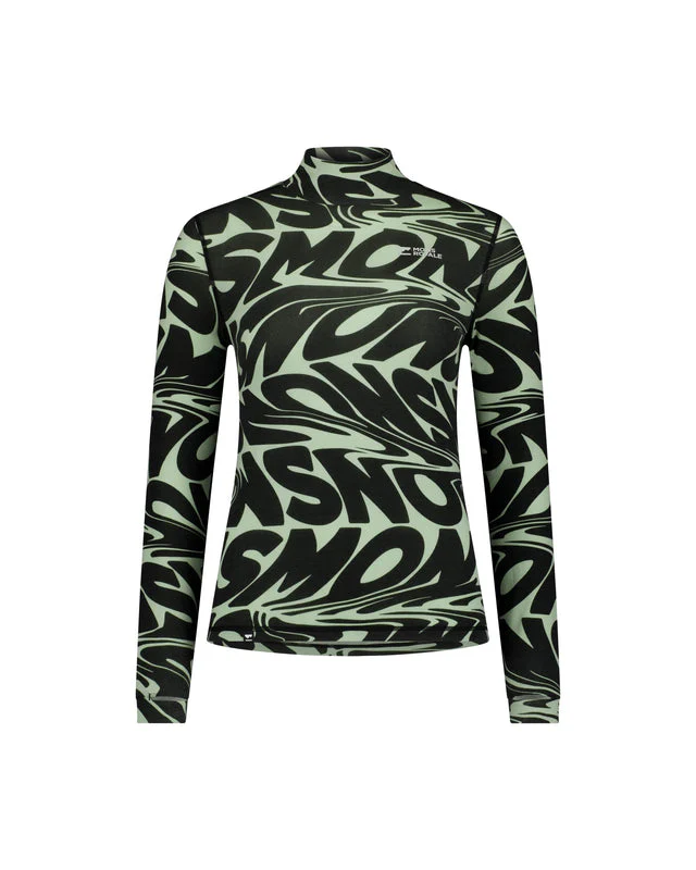 Mons Royale Women's Cascade Merino Base Layer Mock Neck Long Sleeve - Winter 2025/2026 - Image 2
