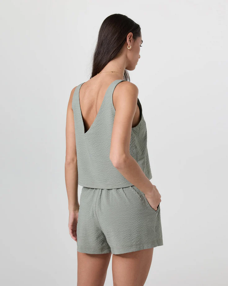 Vuori Women's Villa Textured Crop Tank - Spring 2025 - Image 2