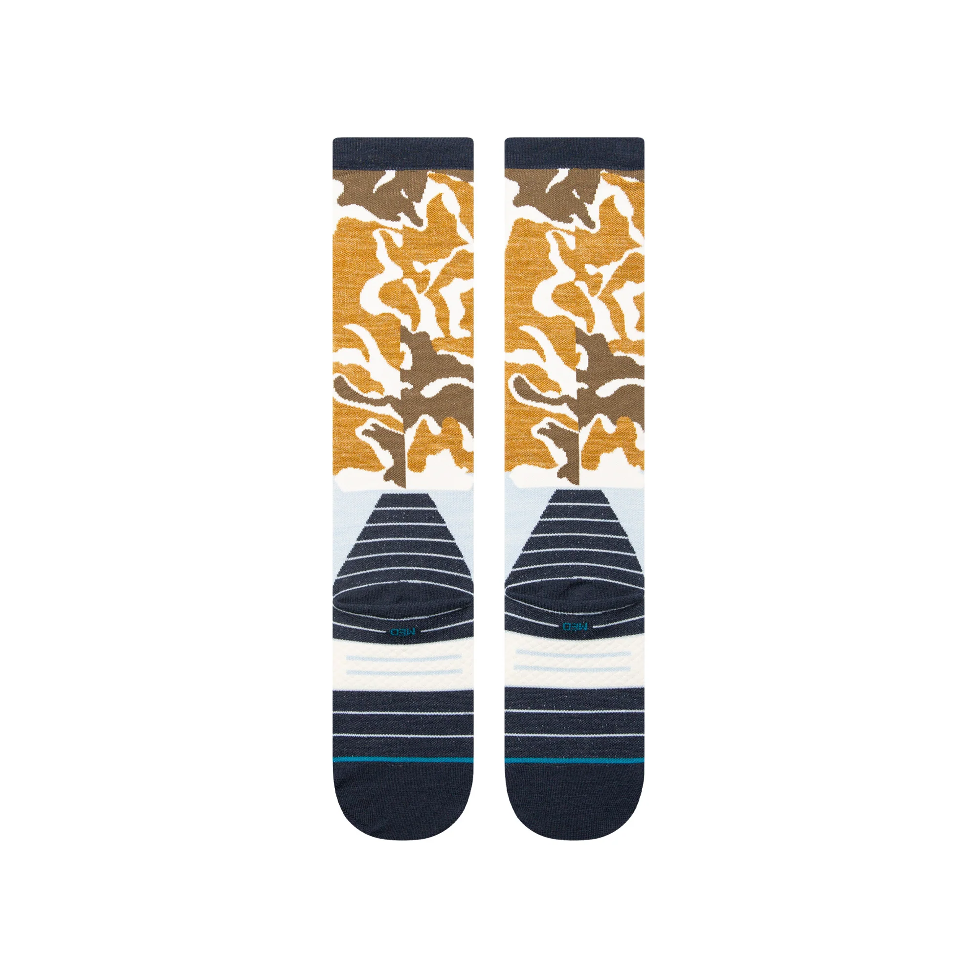 Stance Warbird Ultralight Performance Wool Snow OTC Socks Ice Blue - Winter 2024/2025 - Image 3